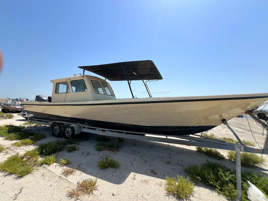 36 Feet Fishing Boat with Cabin Twin 300Hp Yamaha Engine