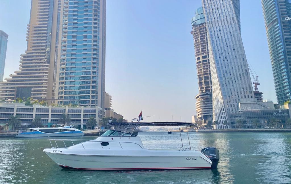 Luxury 31ft Yacht Rental Dubai Marina