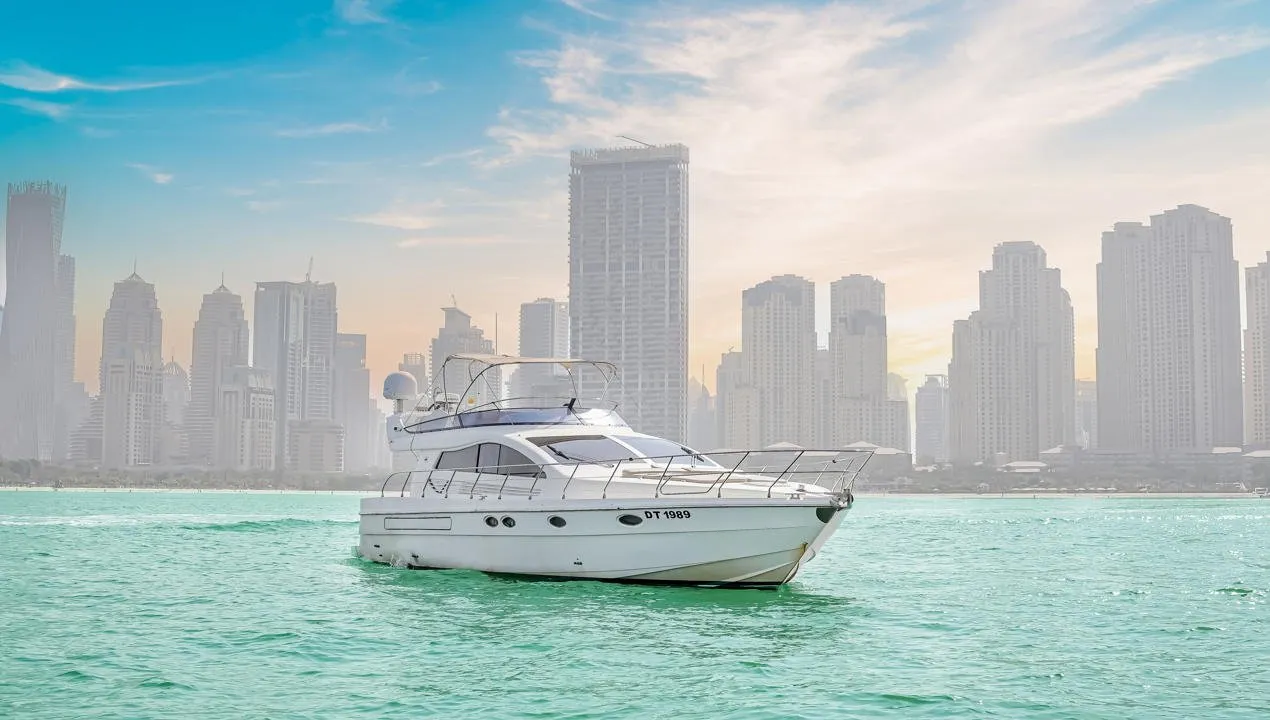 Luxury 48ft Yacht Rental Dubai Marina