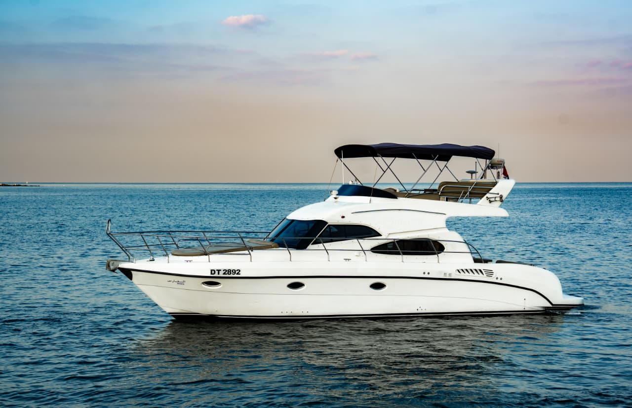 Luxury 45ft Yacht Rental Dubai Marina