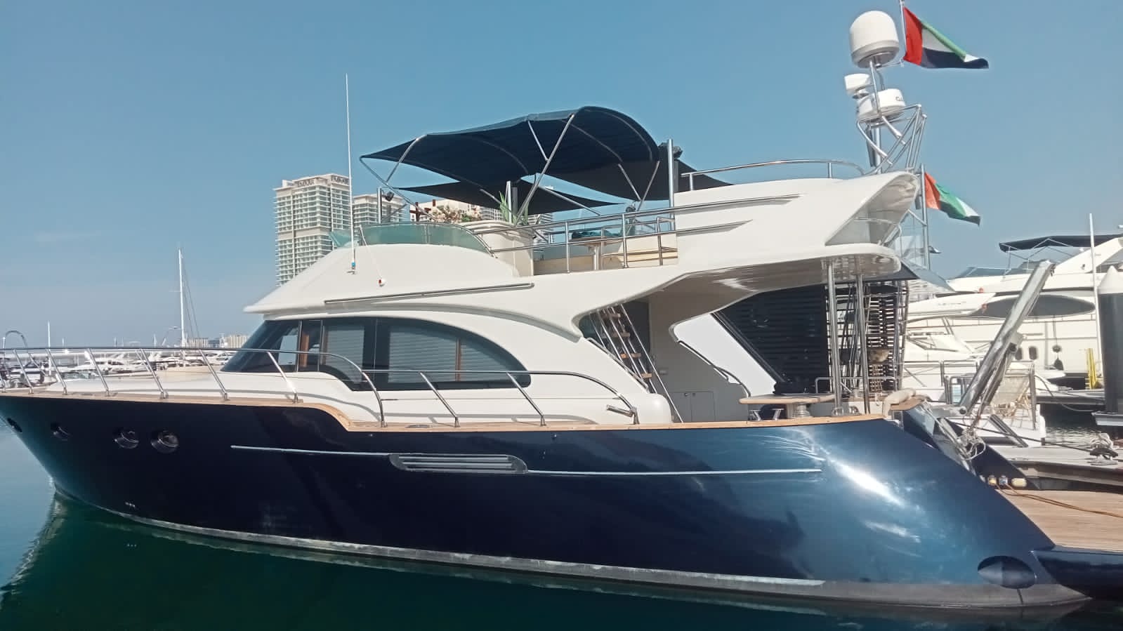Luxury 65ft Yacht Rental Dubai Marina