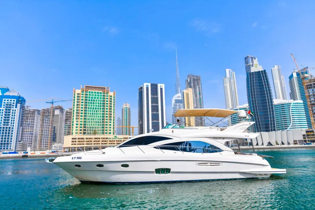 Luxury 60ft Yacht Rental Dubai Marina