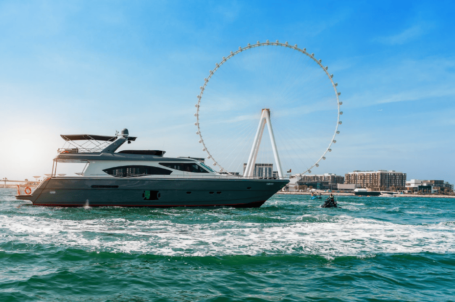 Luxury 88ft Yacht Rental Dubai Marina