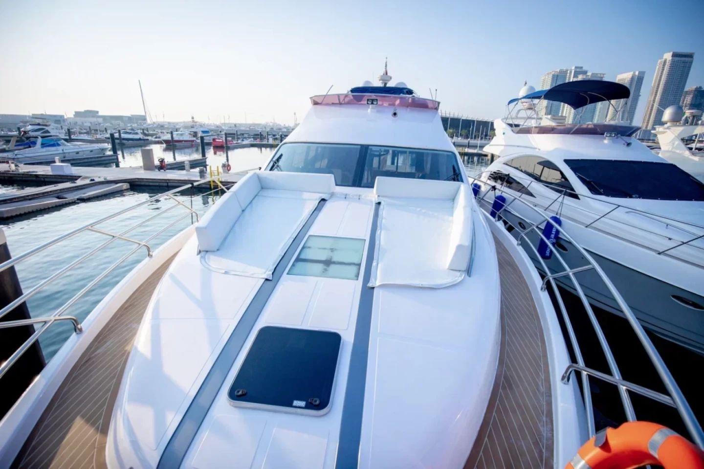 Luxury 70ft Yacht Rental Dubai Marina