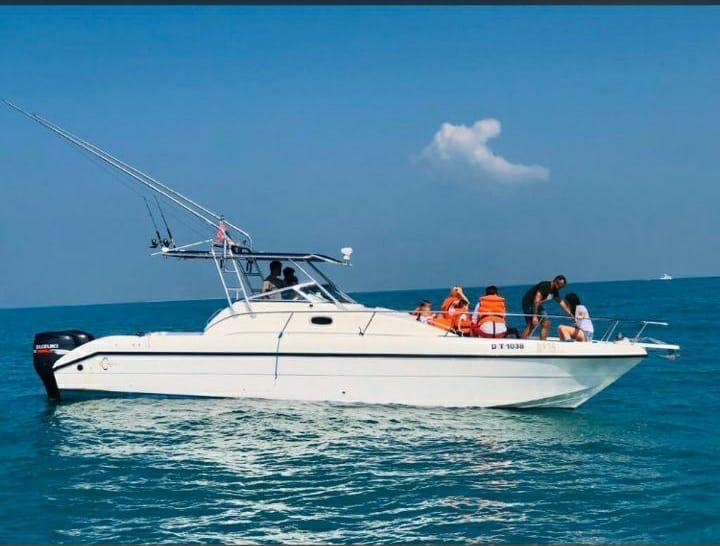 34ft Miami Boat — yacht rental in Dubai Marina, AED 350/hour
