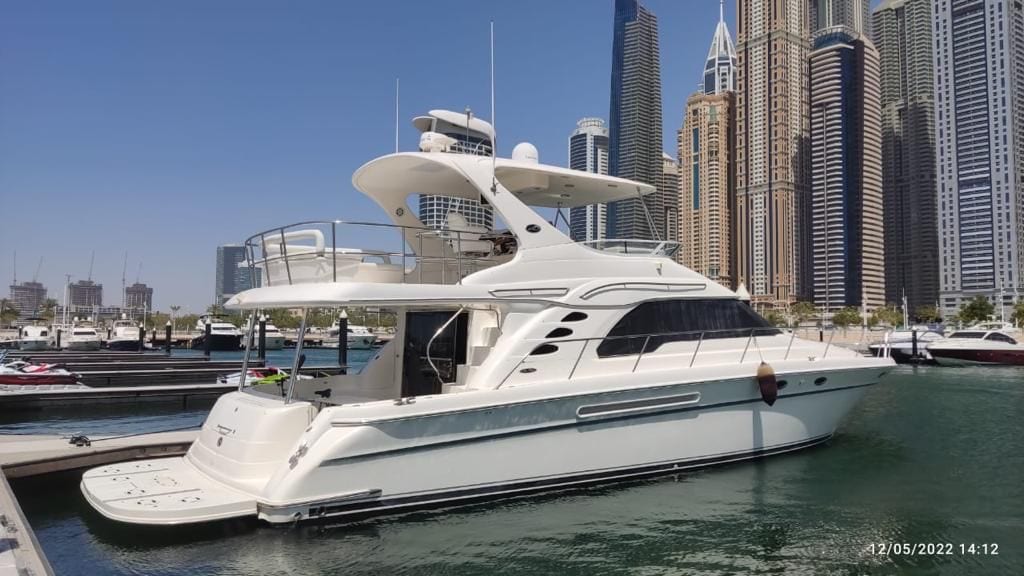 Luxury 63ft Yacht Rental Dubai Marina