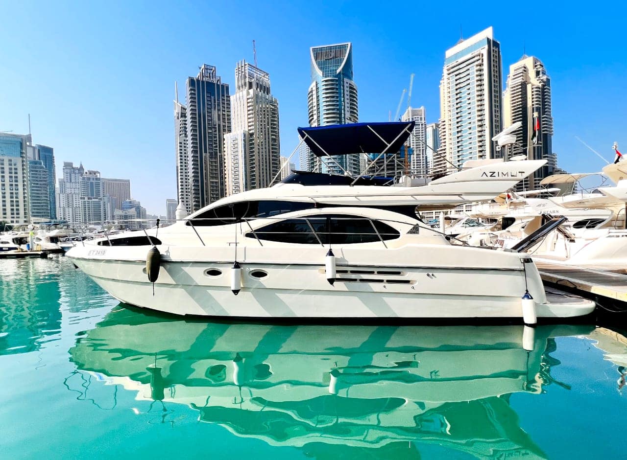 Luxury 50ft Yacht Rental Dubai Marina