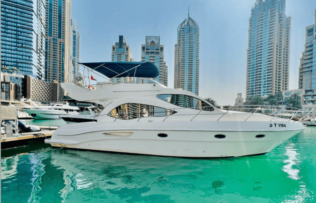 Luxury 48ft Yacht Rental Dubai Marina