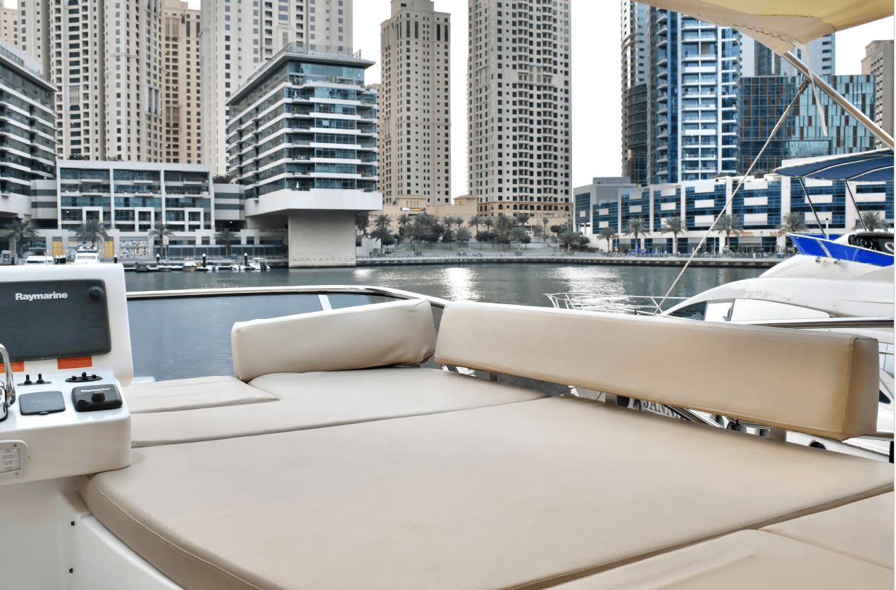 Luxury 45ft Yacht Rental Dubai Marina