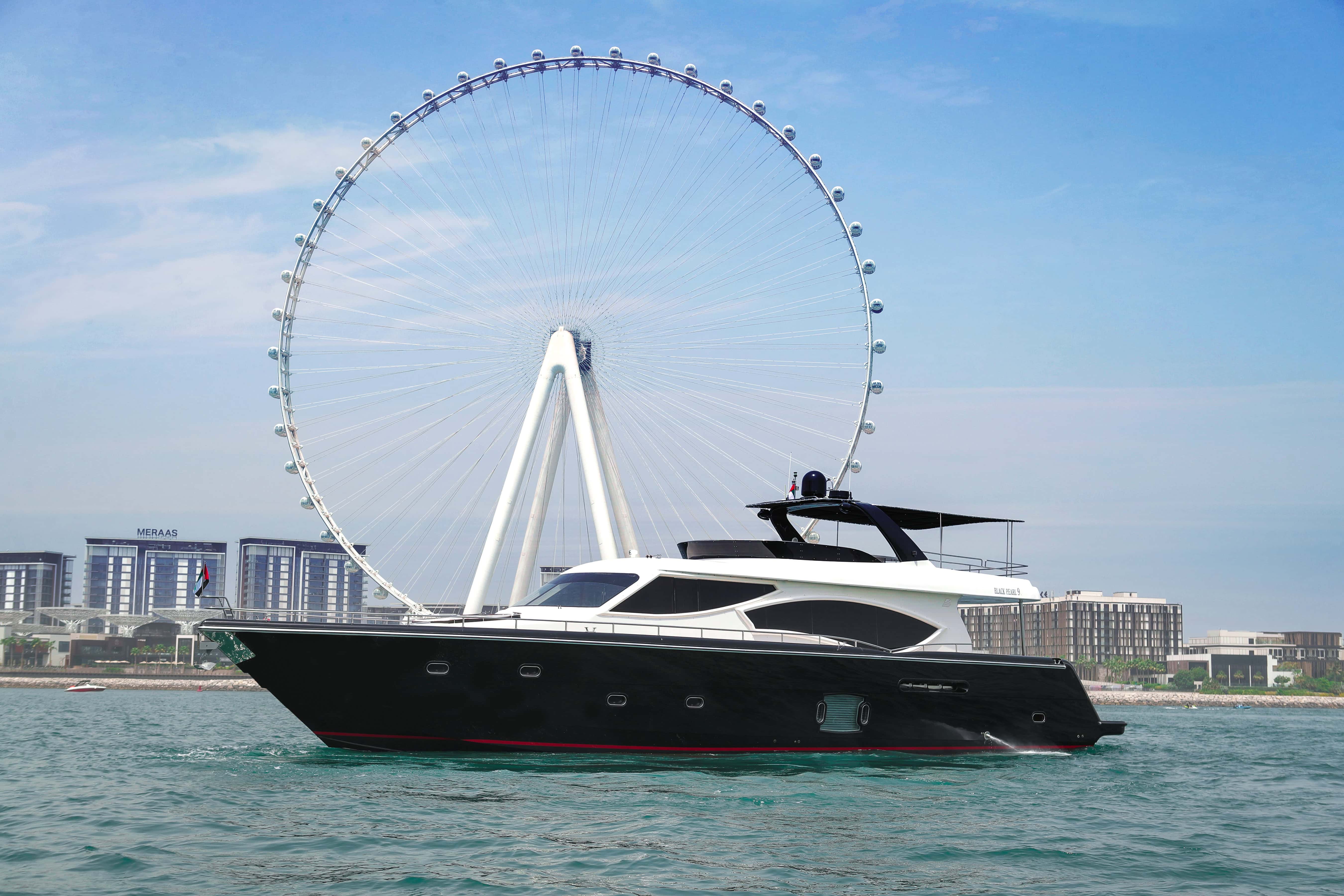 Luxury 95ft Yacht Rental Dubai Marina