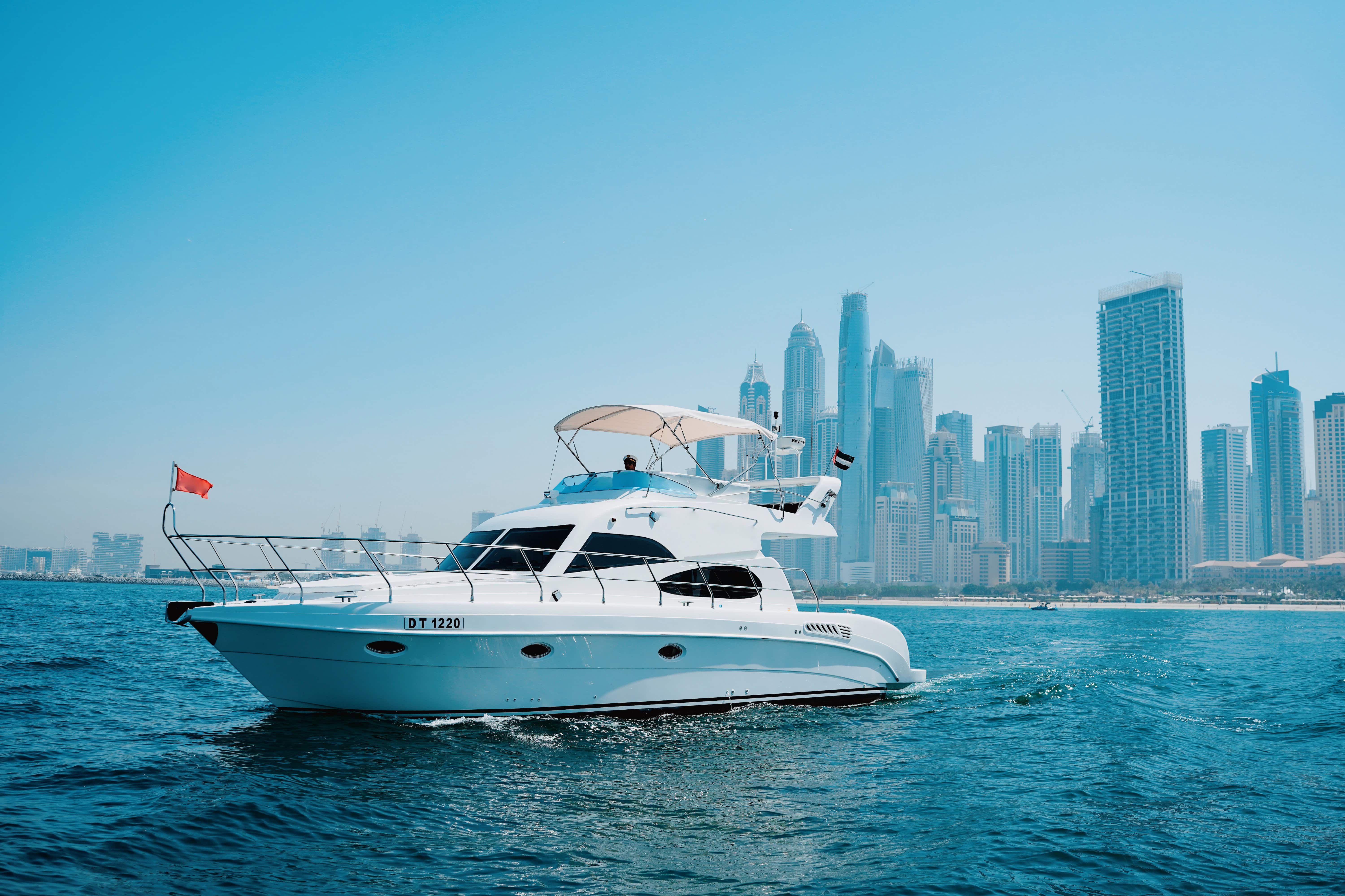 Luxury 48ft Yacht Rental Dubai Marina