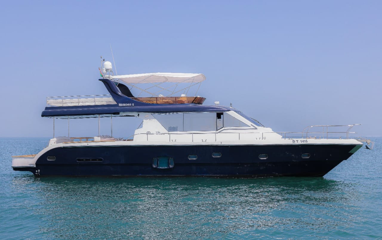 Luxury 65ft Yacht Rental Dubai Marina