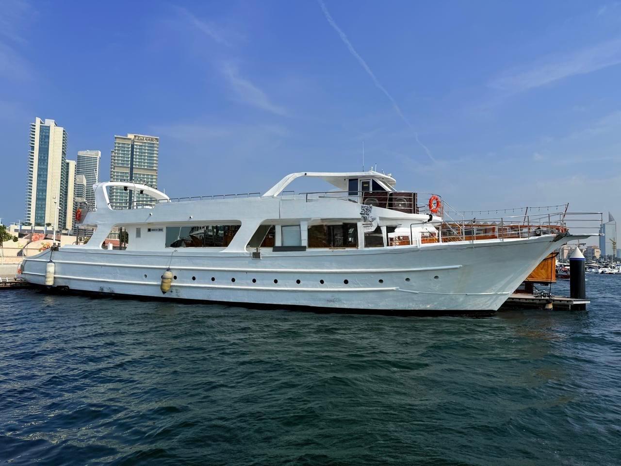 100ft Fantasy Party Yacht — yacht rental listing in Dubai Harbour, Dubai Marina
