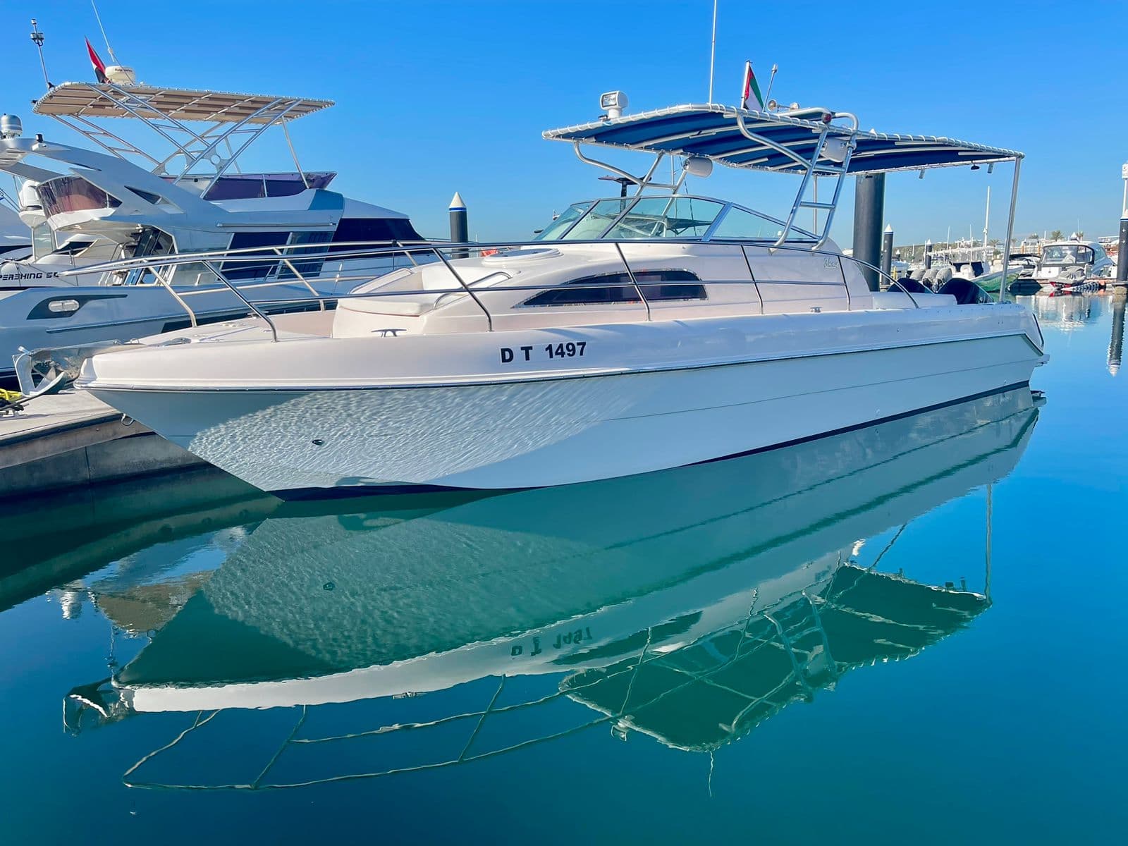 Luxury 34ft Yacht Rental Dubai Marina