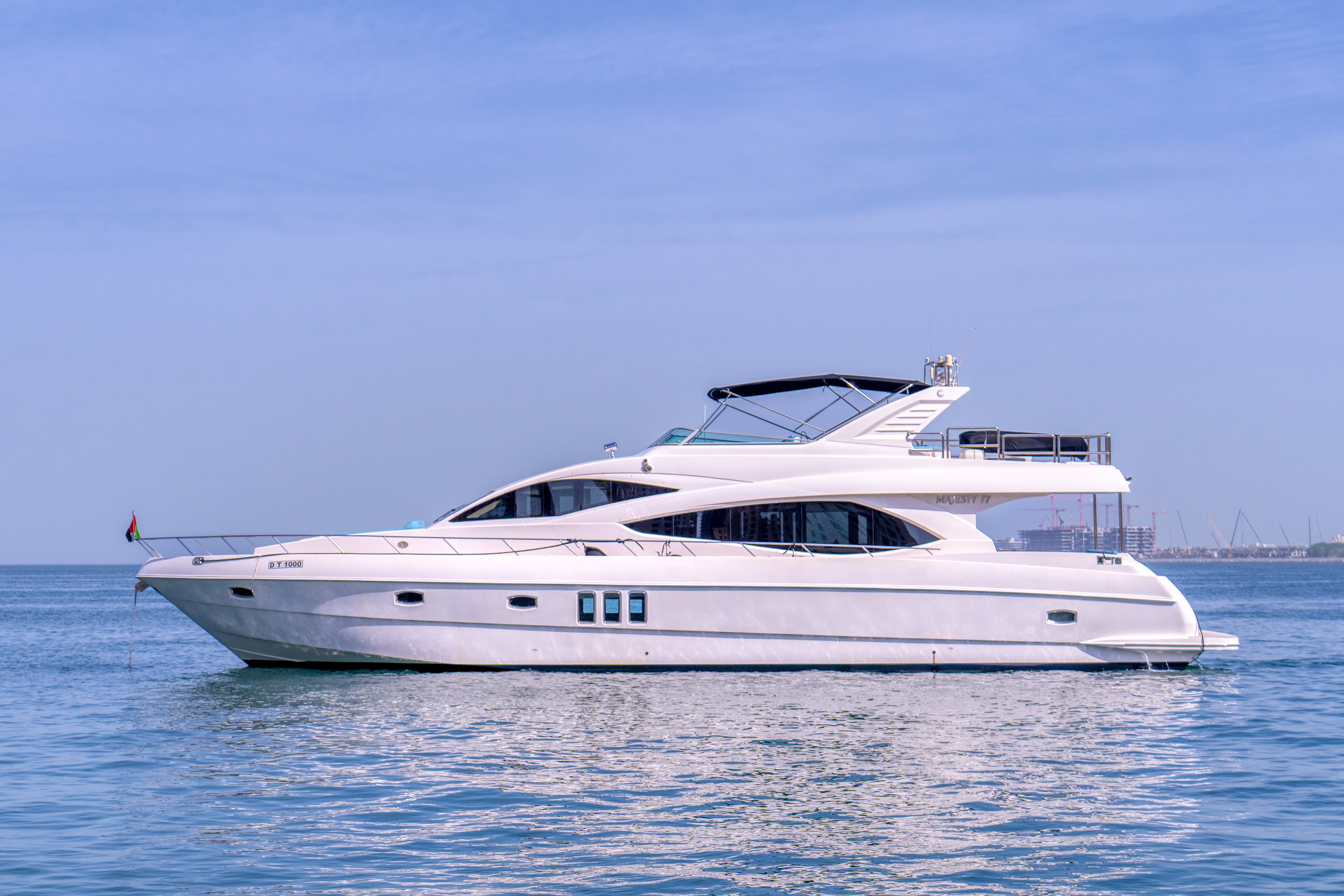 77ft Diamond Luxury Yacht — yacht rental listing in Marina Mall Pier 7, Dubai Marina
