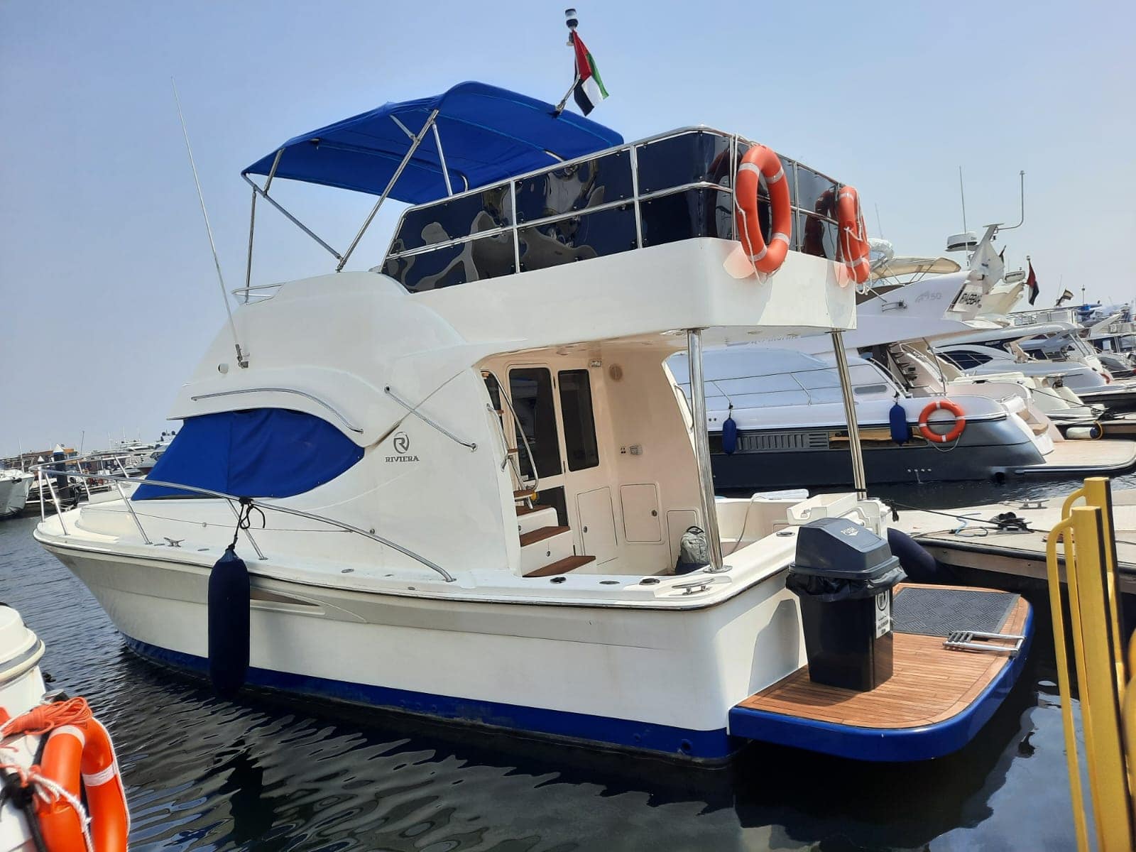 Luxury 48ft Yacht Rental Dubai Marina