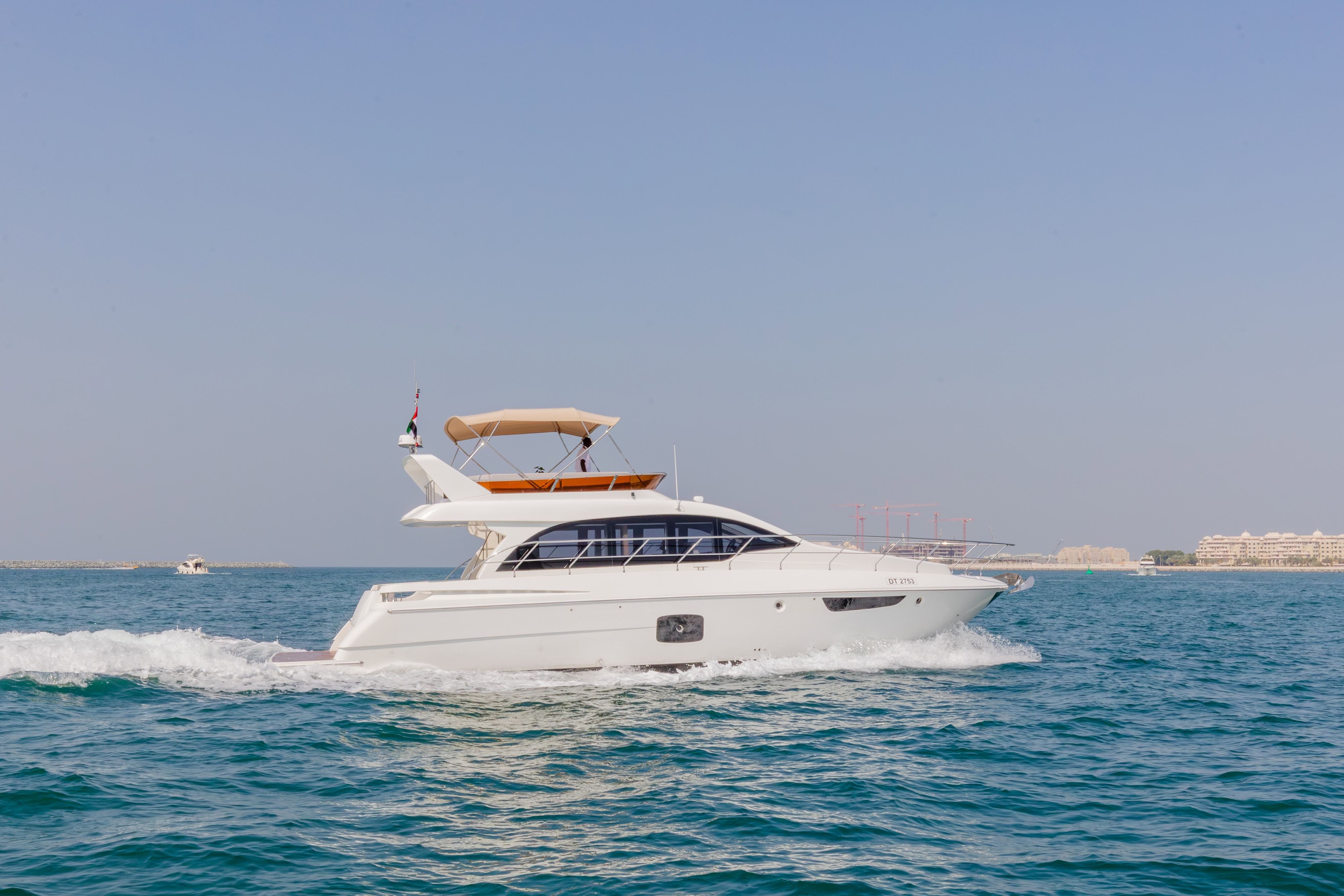 Luxury 52ft Yacht Rental Dubai Marina