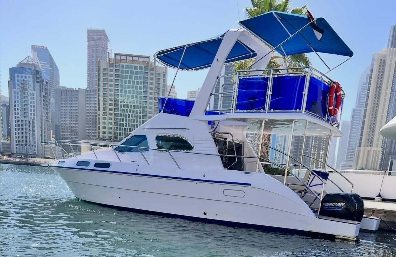 Luxury 48ft Yacht Rental Dubai Marina