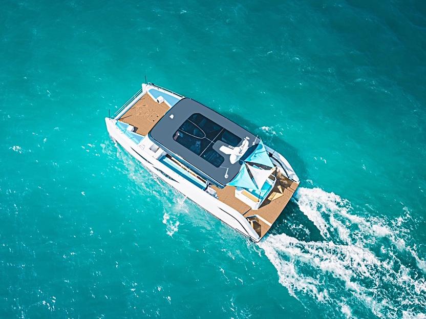 Luxury 55ft Yacht Rental Dubai Marina