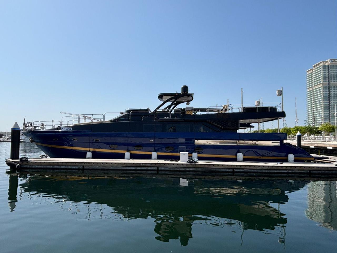 DK Luxury 199ft Yacht (Fully refitted 2025) — yacht rental in Dubai Harbour, Dubai Marina, AED 5,500/hour