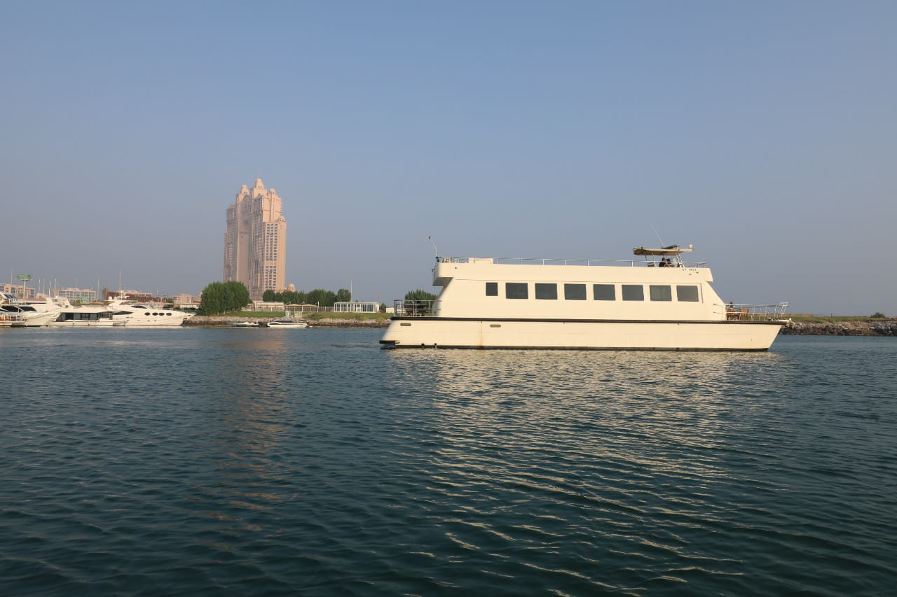 75ft AD Mega Boat — yacht rental listing in Dubai Marina