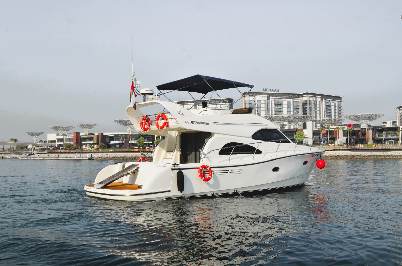Luxury 44ft Yacht Rental Dubai Marina