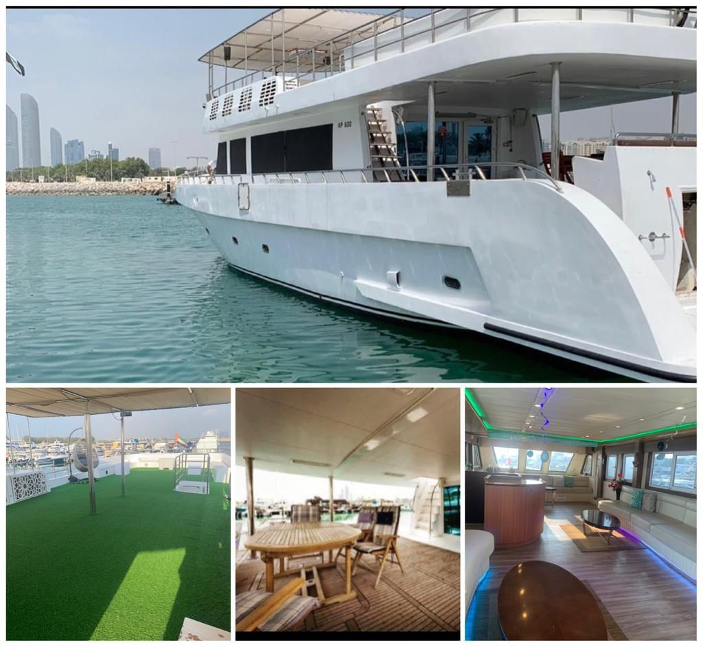 Luxury 85ft Yacht Rental Dubai Marina