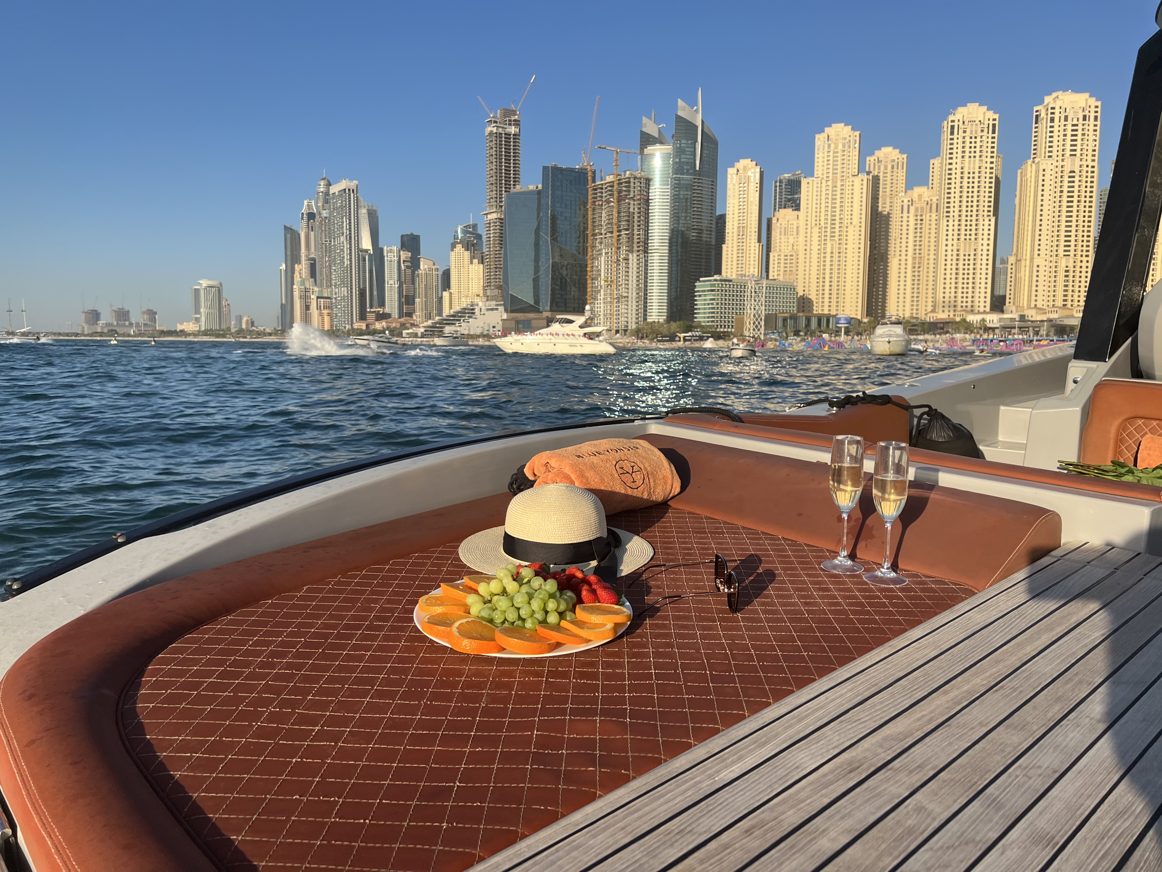 Luxury 42ft Yacht Rental Dubai Marina