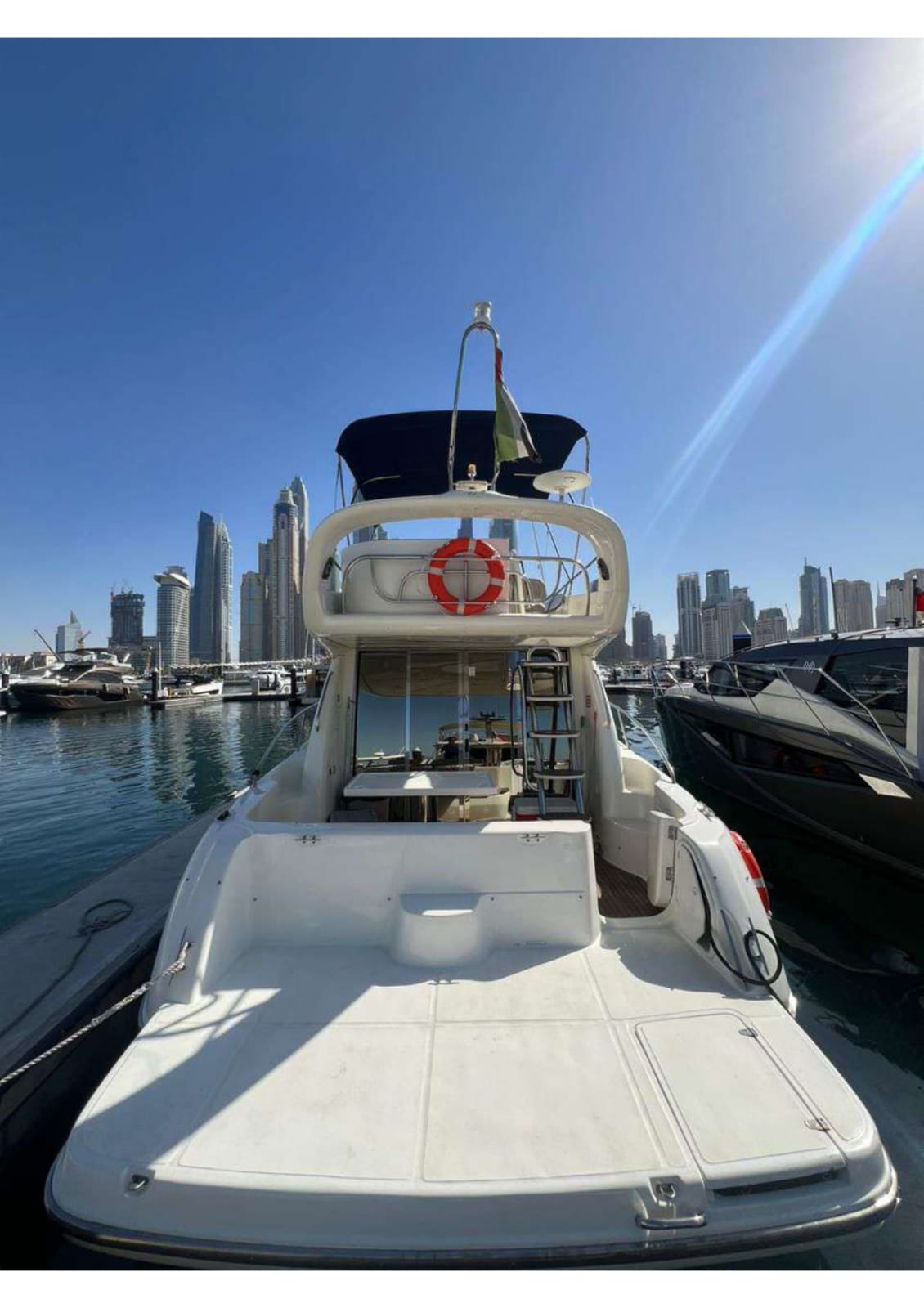 Luxury 43ft Yacht Rental Dubai Marina