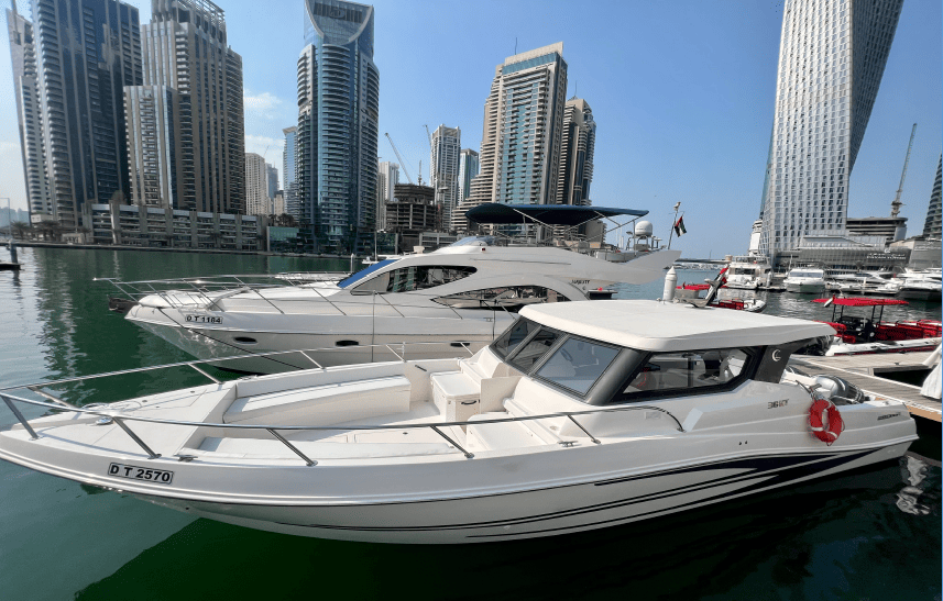 Luxury 36ft Yacht Rental Dubai Marina