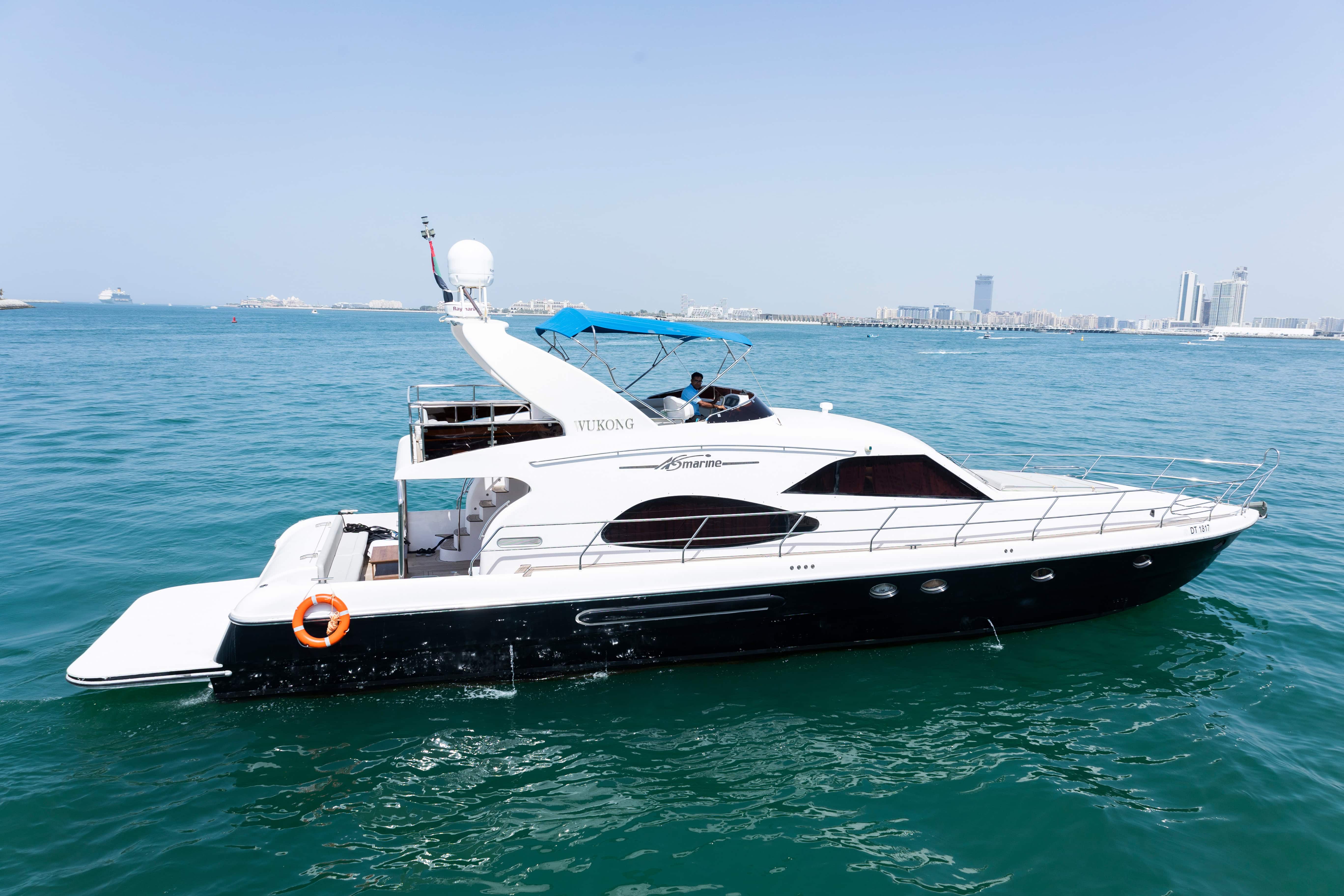 Luxury 68ft Yacht Rental Dubai Marina