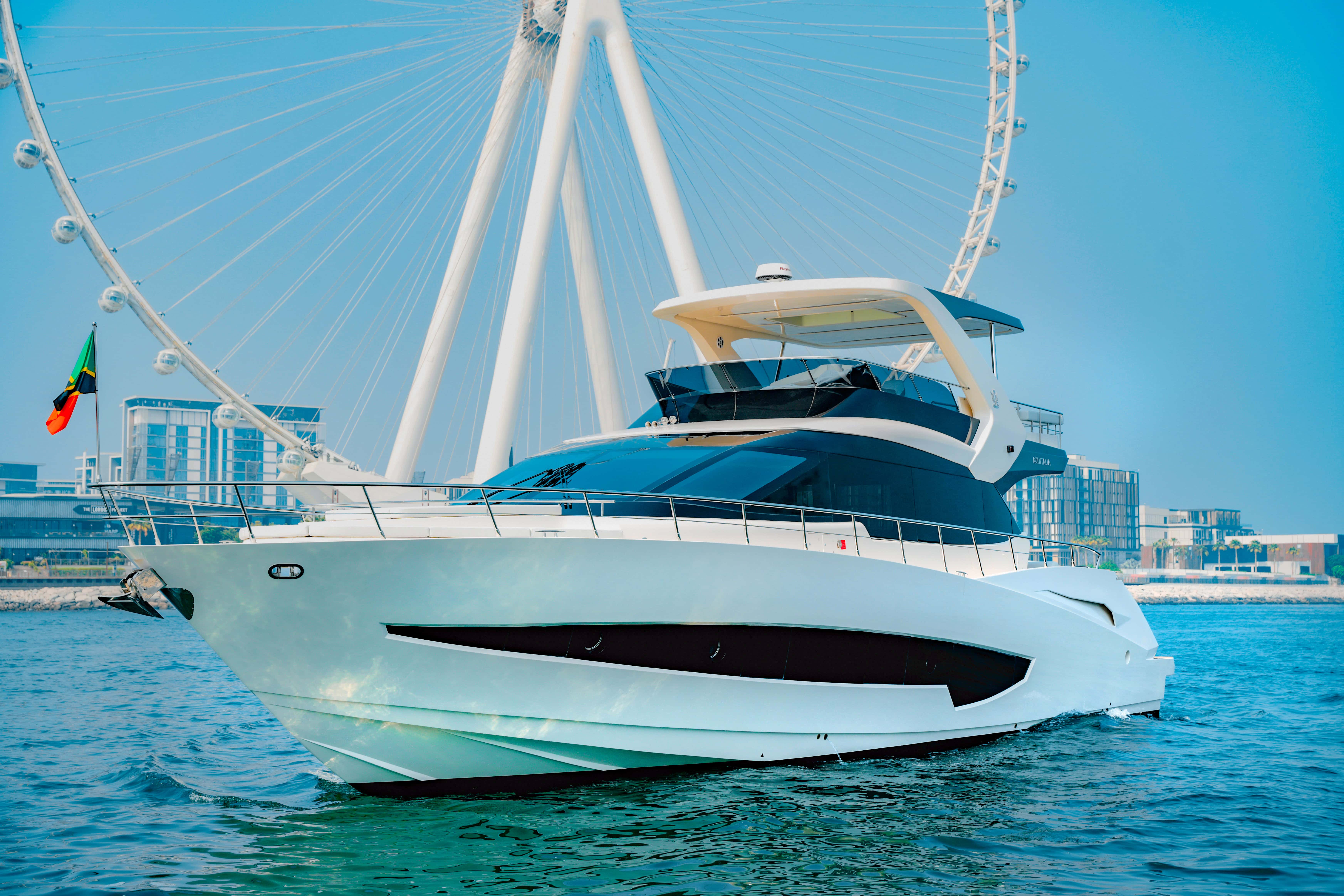 Luxury 75ft Yacht Rental Dubai Marina