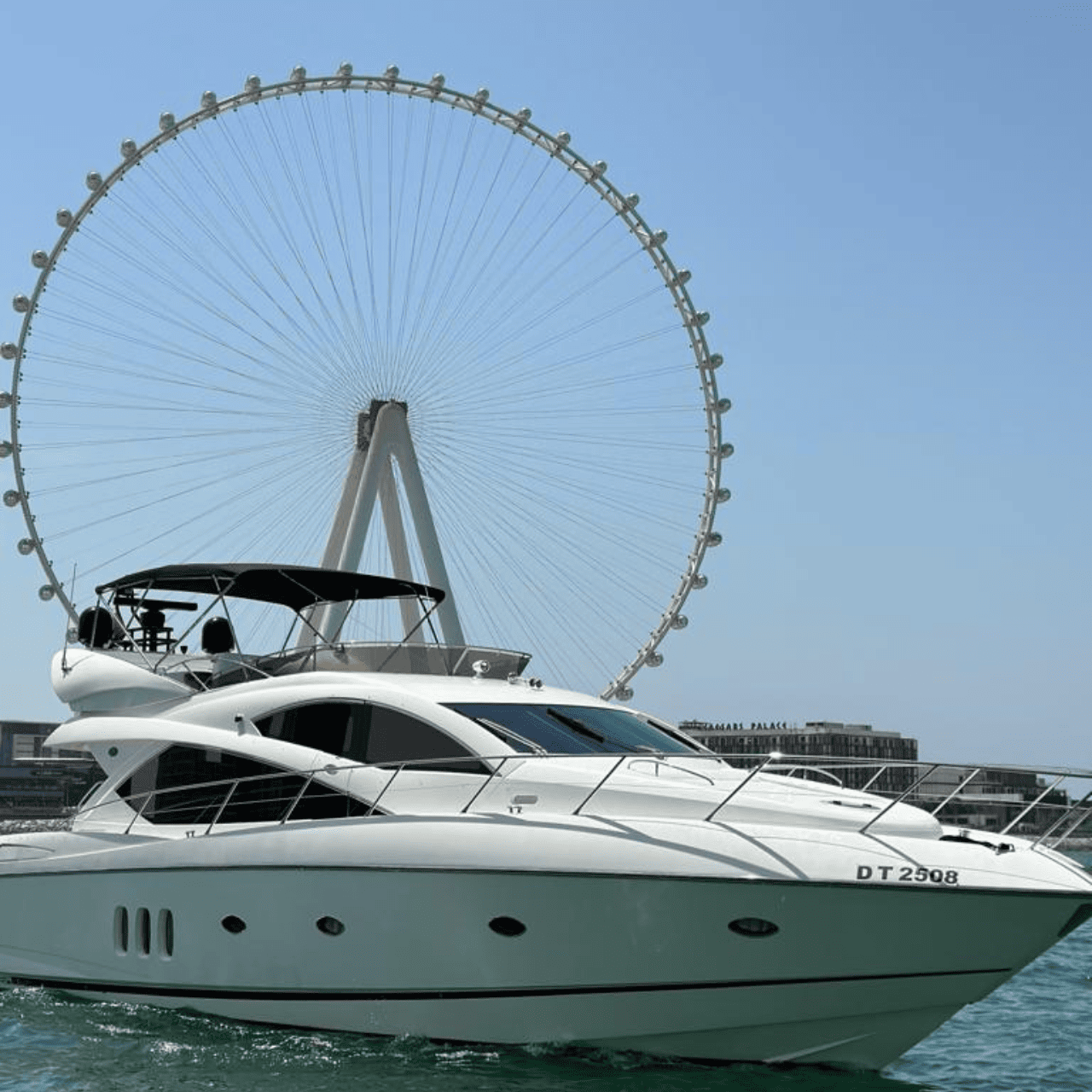 Luxury 75ft Yacht Rental Dubai Marina
