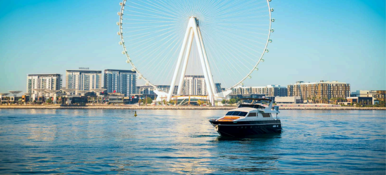 Luxury 80ft Yacht Rental Dubai Marina