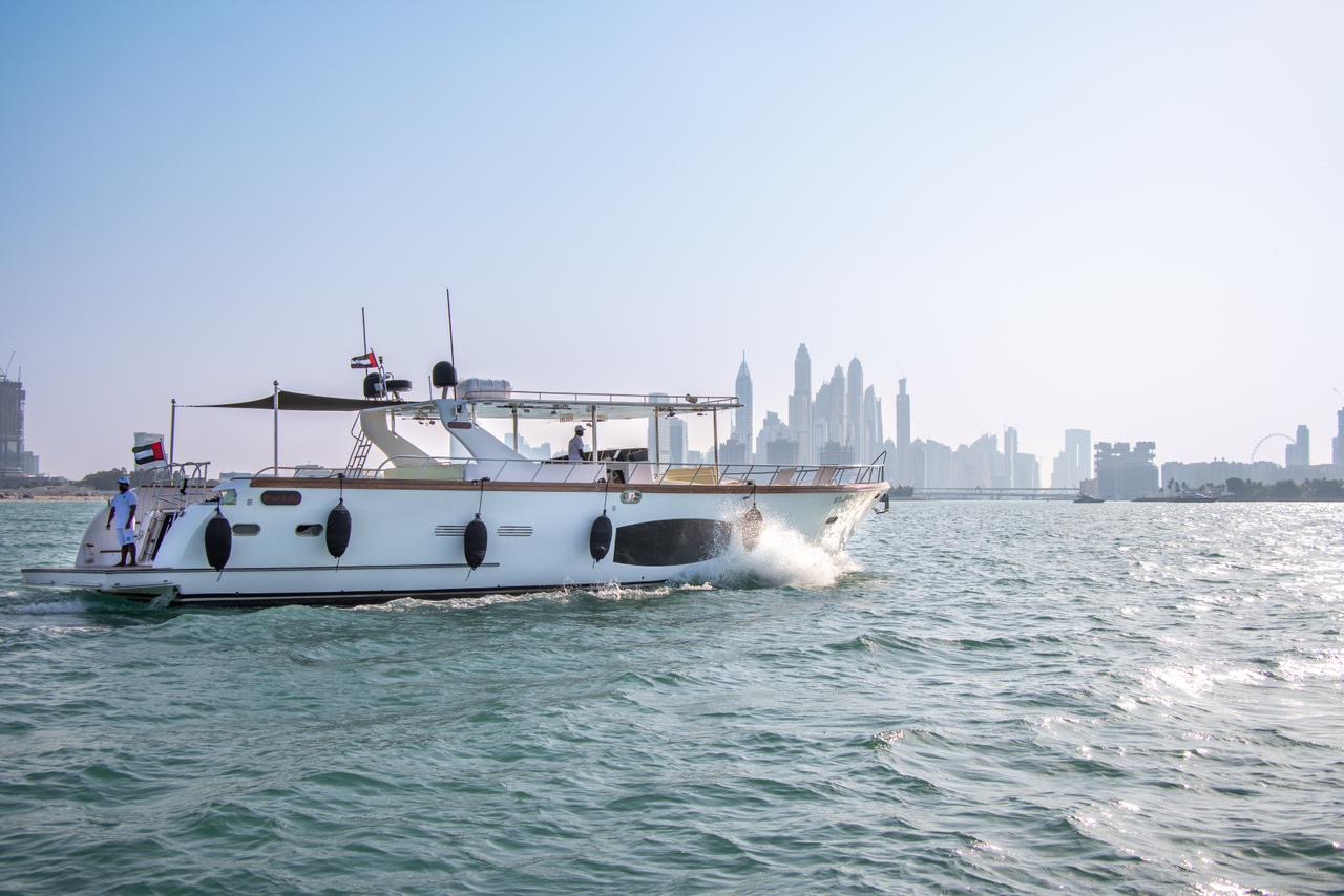78ft Euphoria Yacht — yacht rental in Dubai Harbour, Dubai Marina, AED 1,200/hour