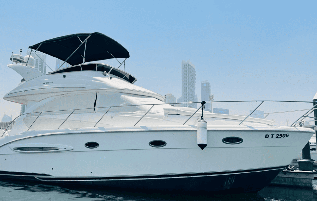 Luxury 43ft Yacht Rental Dubai Marina