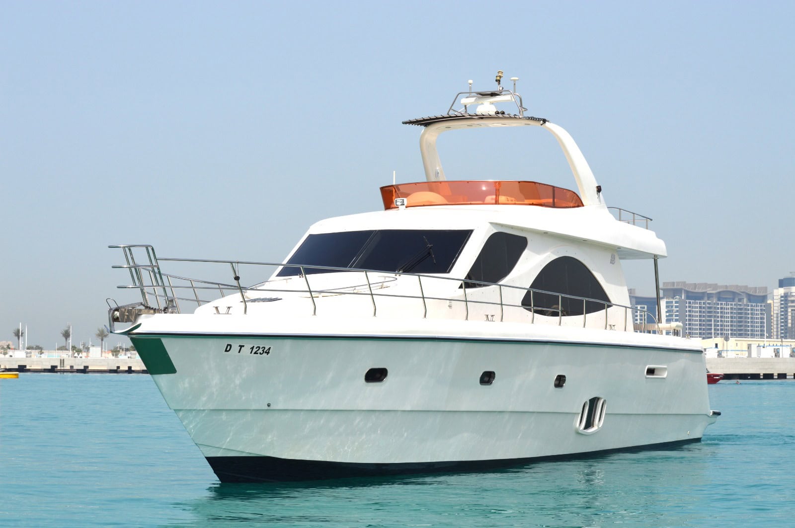 Luxury 70ft Yacht Rental Dubai Marina
