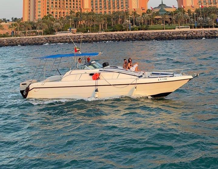 35ft Gulf Craft — yacht rental listing in Dubai Marina