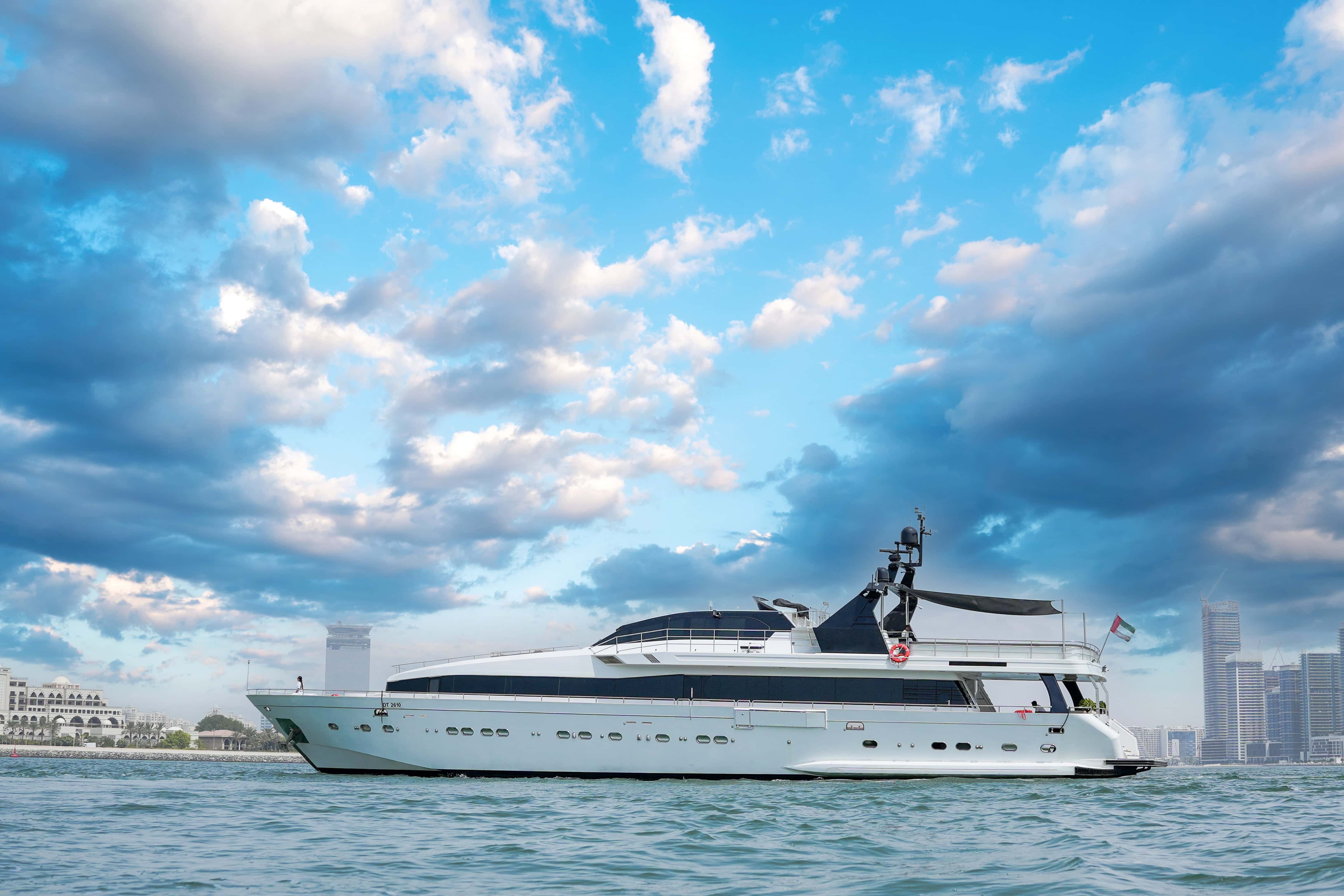 135ft MAZAYEL — yacht rental in Dubai Marina, AED 5,500/hour