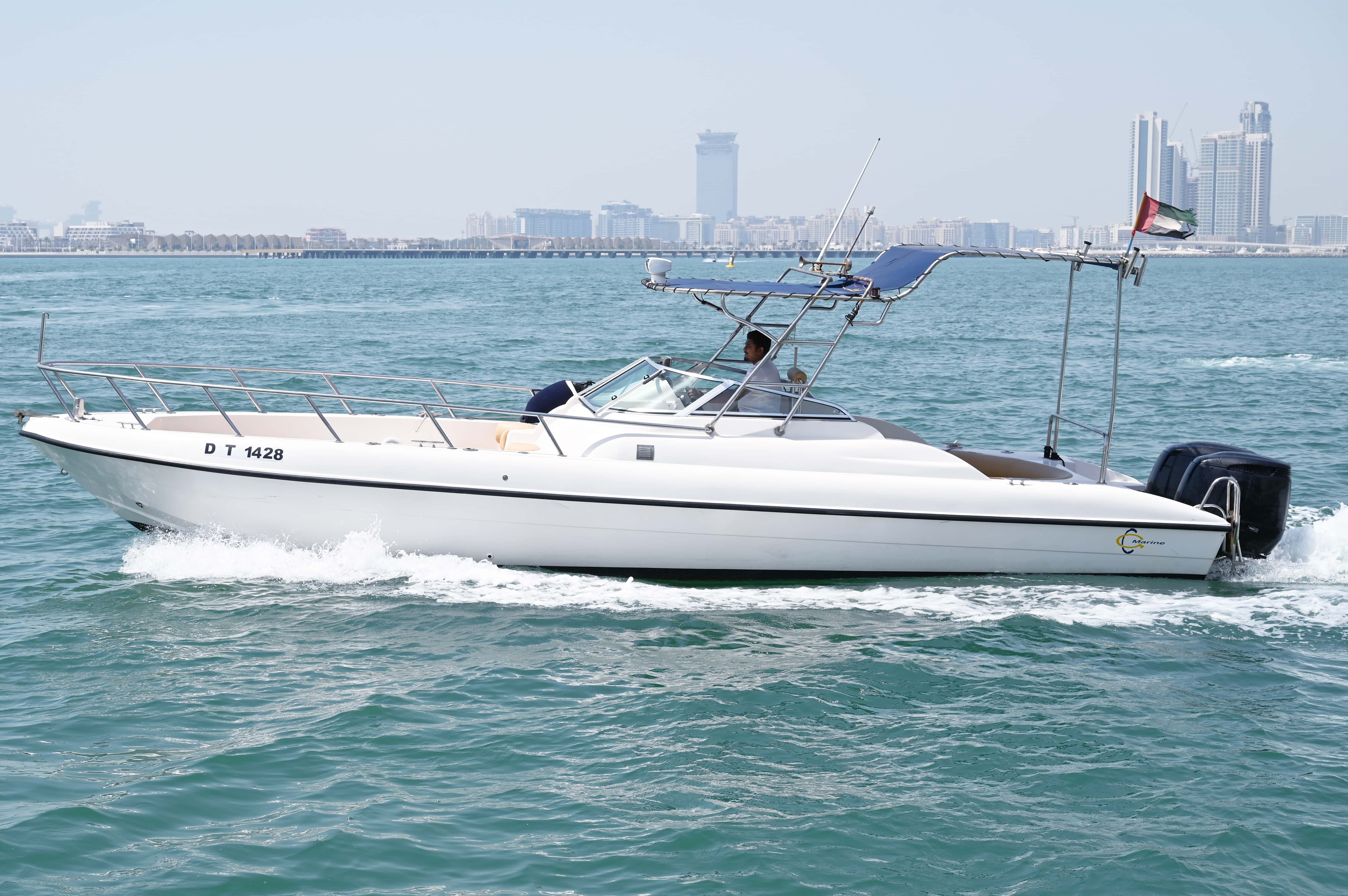 33ft Marine RSY — yacht rental in Dubai Marina, AED 350/hour