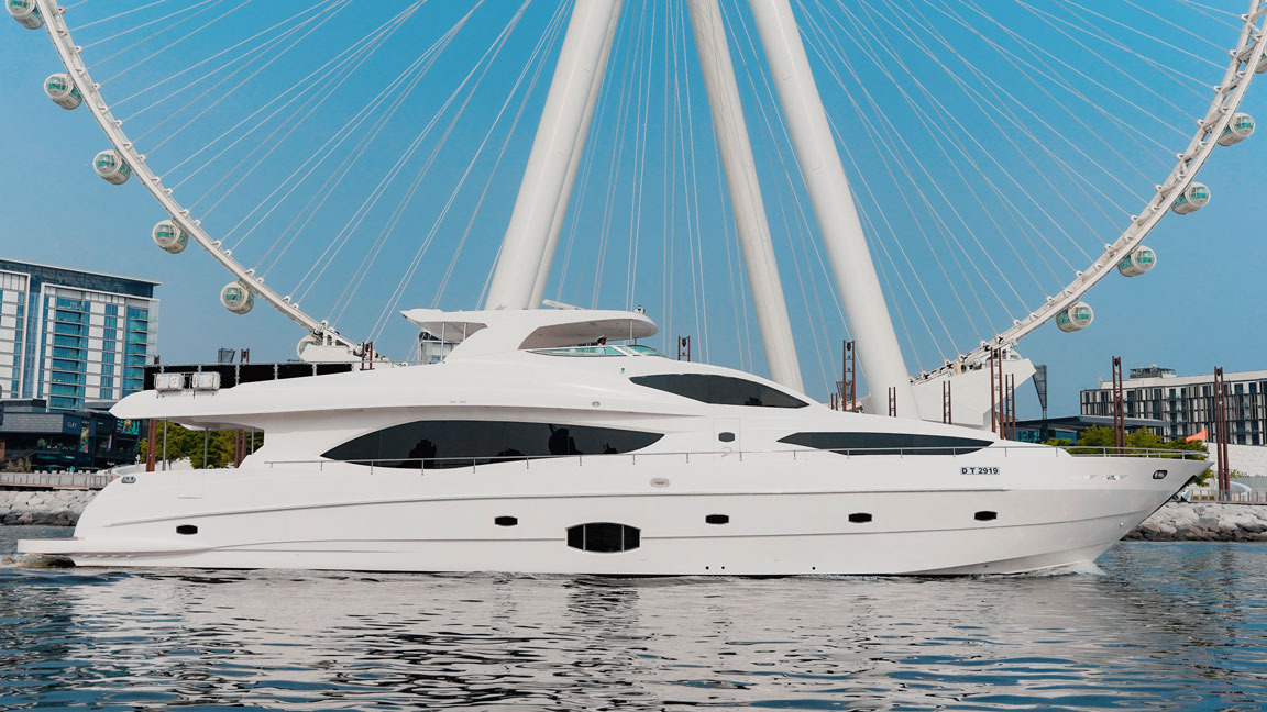 110ft Super Luxury yacht — yacht rental in Dubai Marina, AED 4,500/hour
