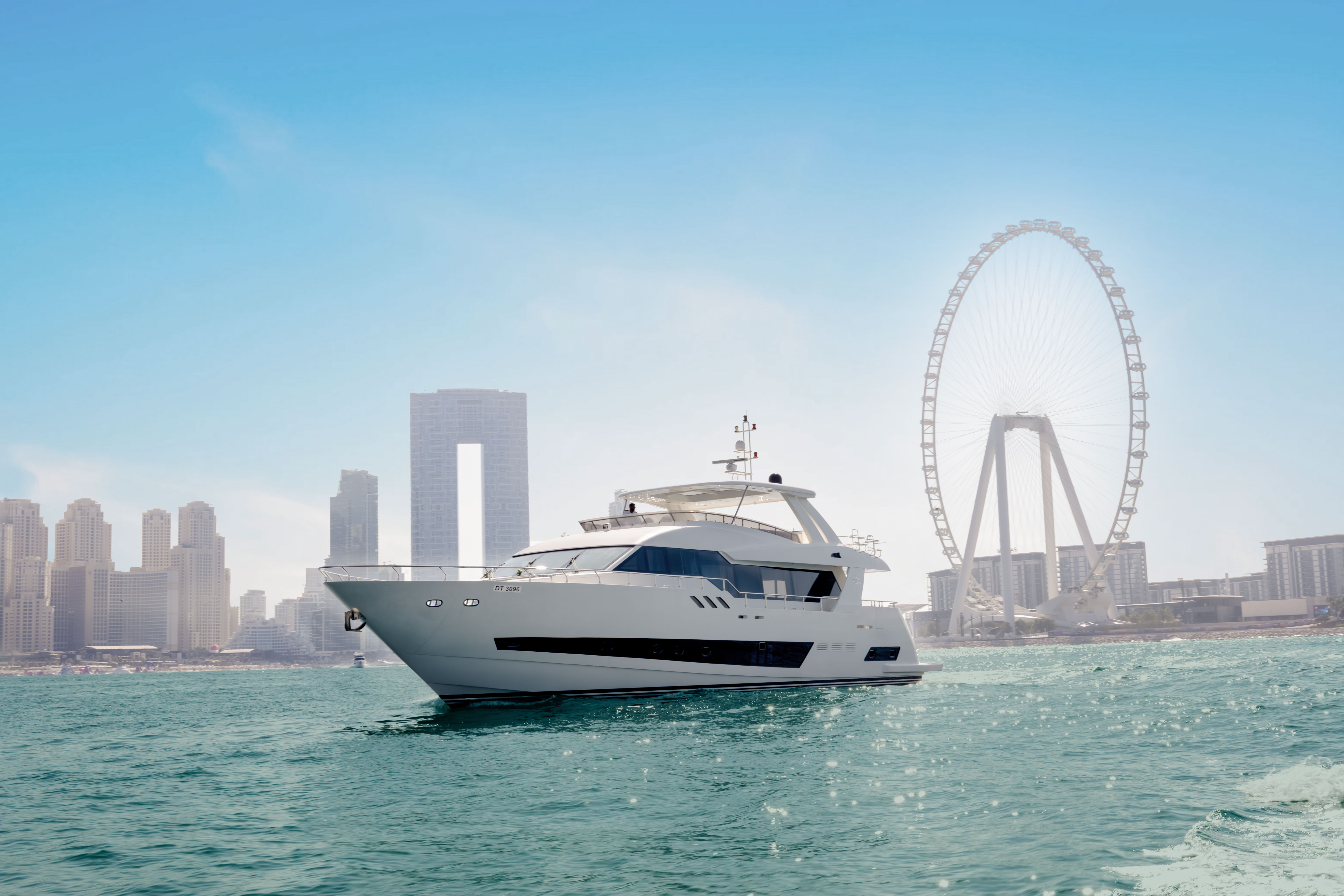 Luxury 96ft Yacht Rental Dubai Marina