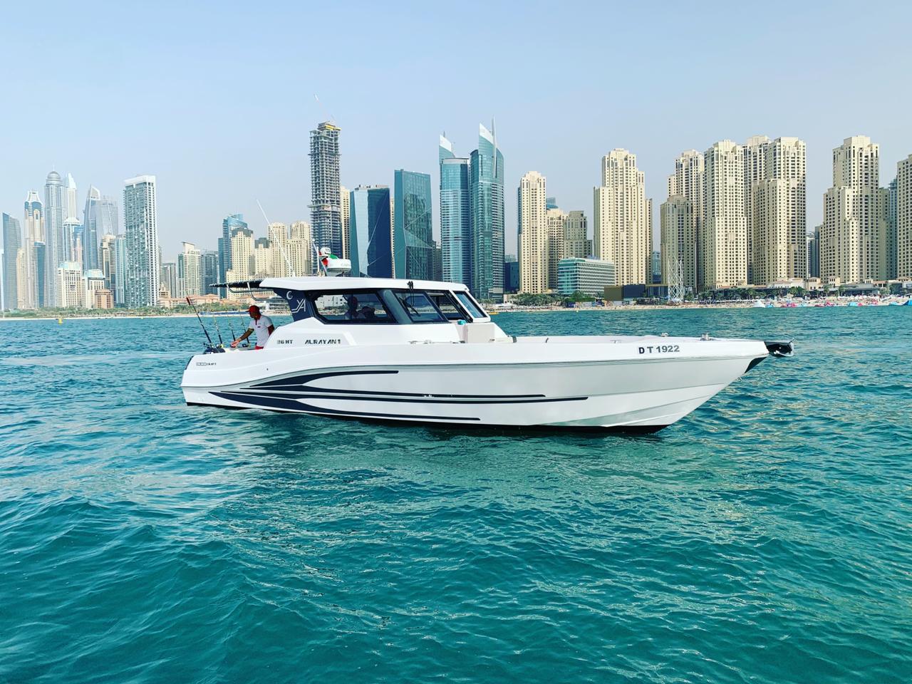 Luxury 36ft Yacht Rental Dubai Marina