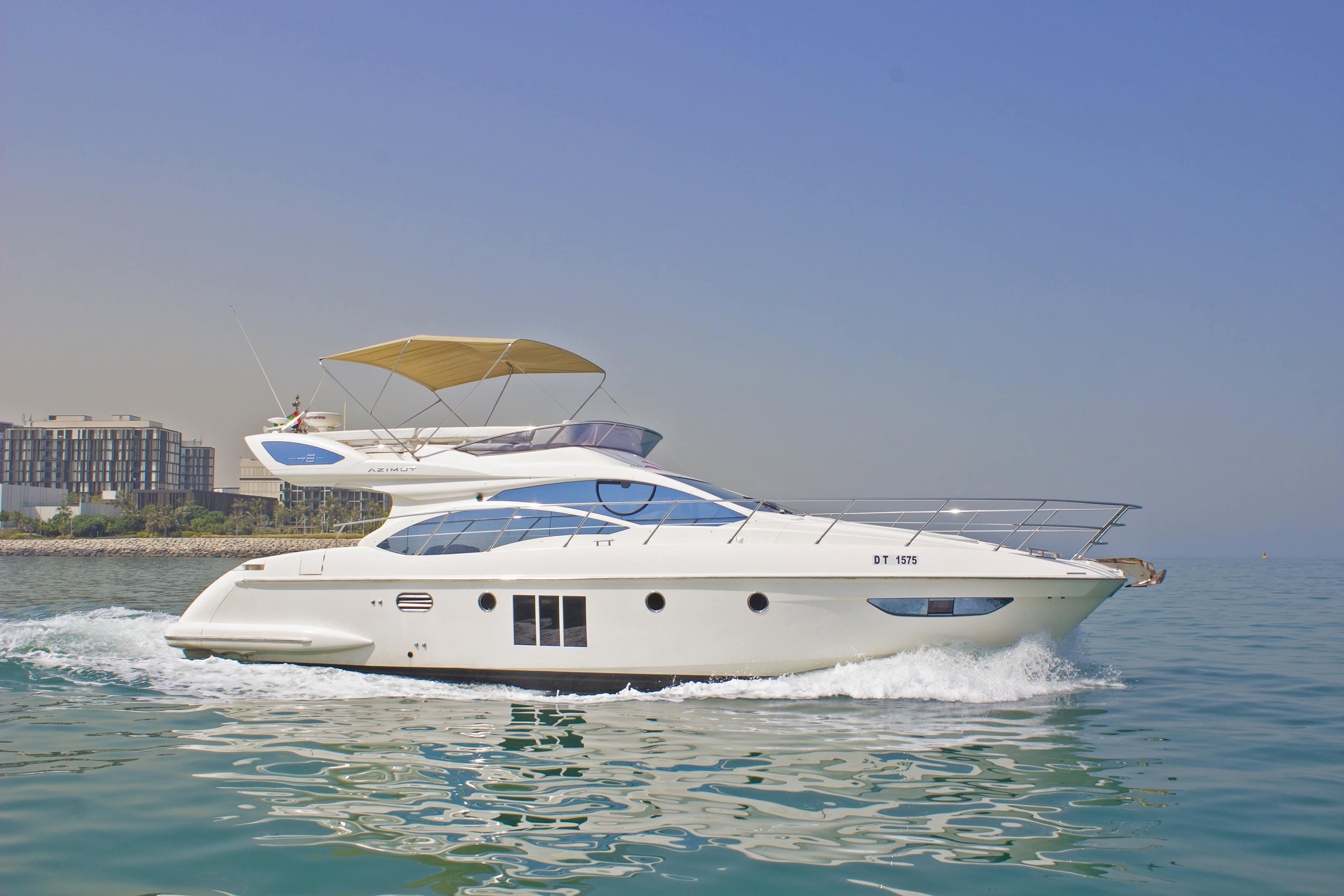 Luxury 48ft Yacht Rental Dubai Marina