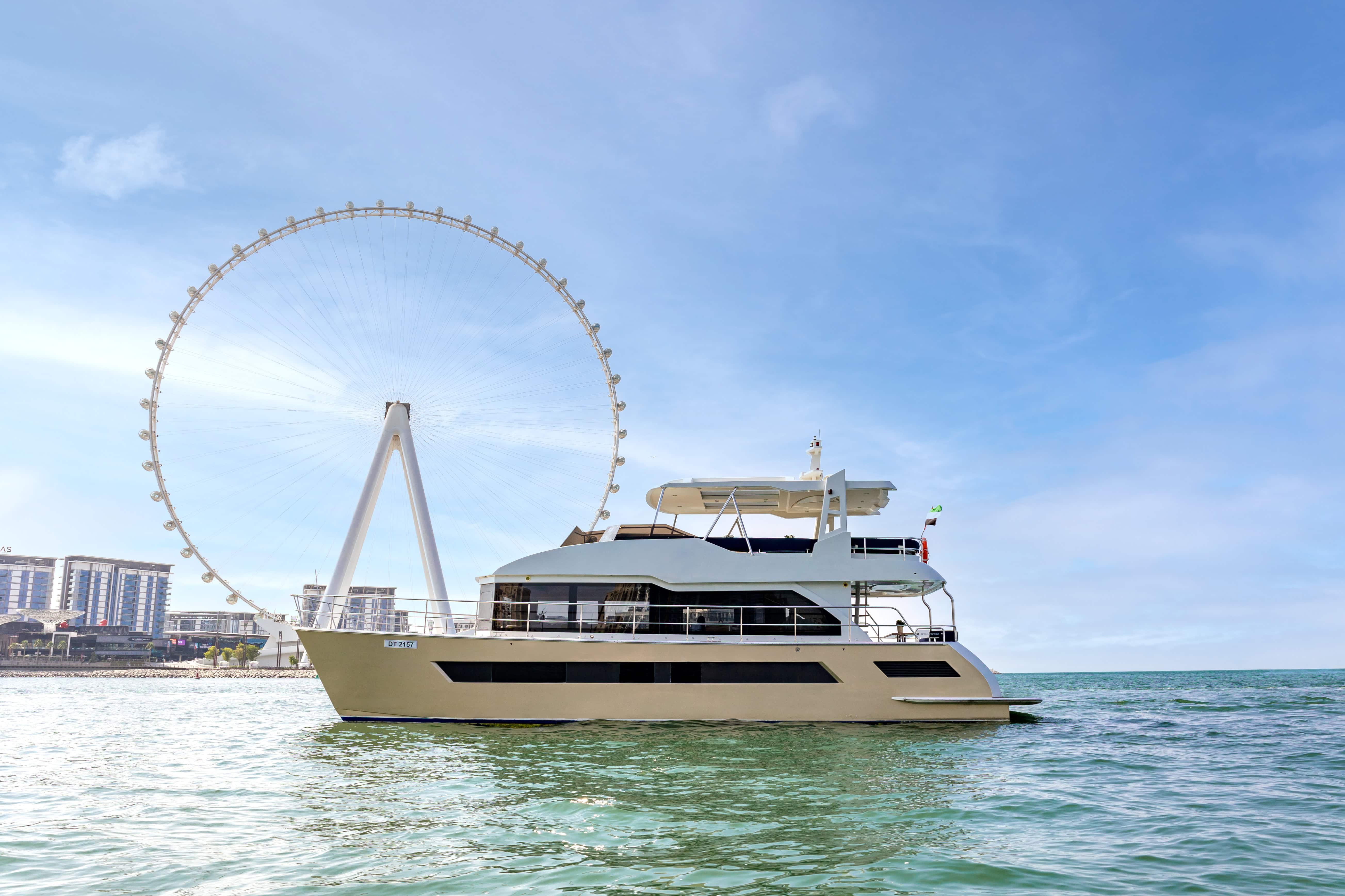 Luxury 60ft Yacht Rental Dubai Marina