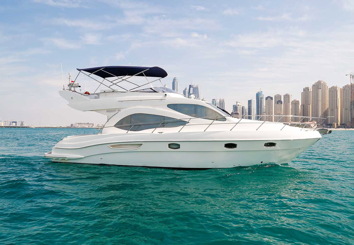 Luxury 44ft Yacht Rental Dubai Marina