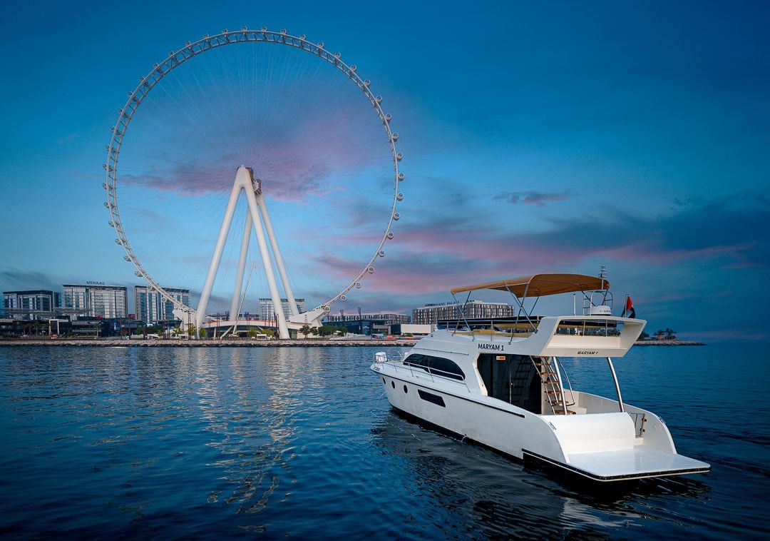 Luxury 48ft Yacht Rental Dubai Marina