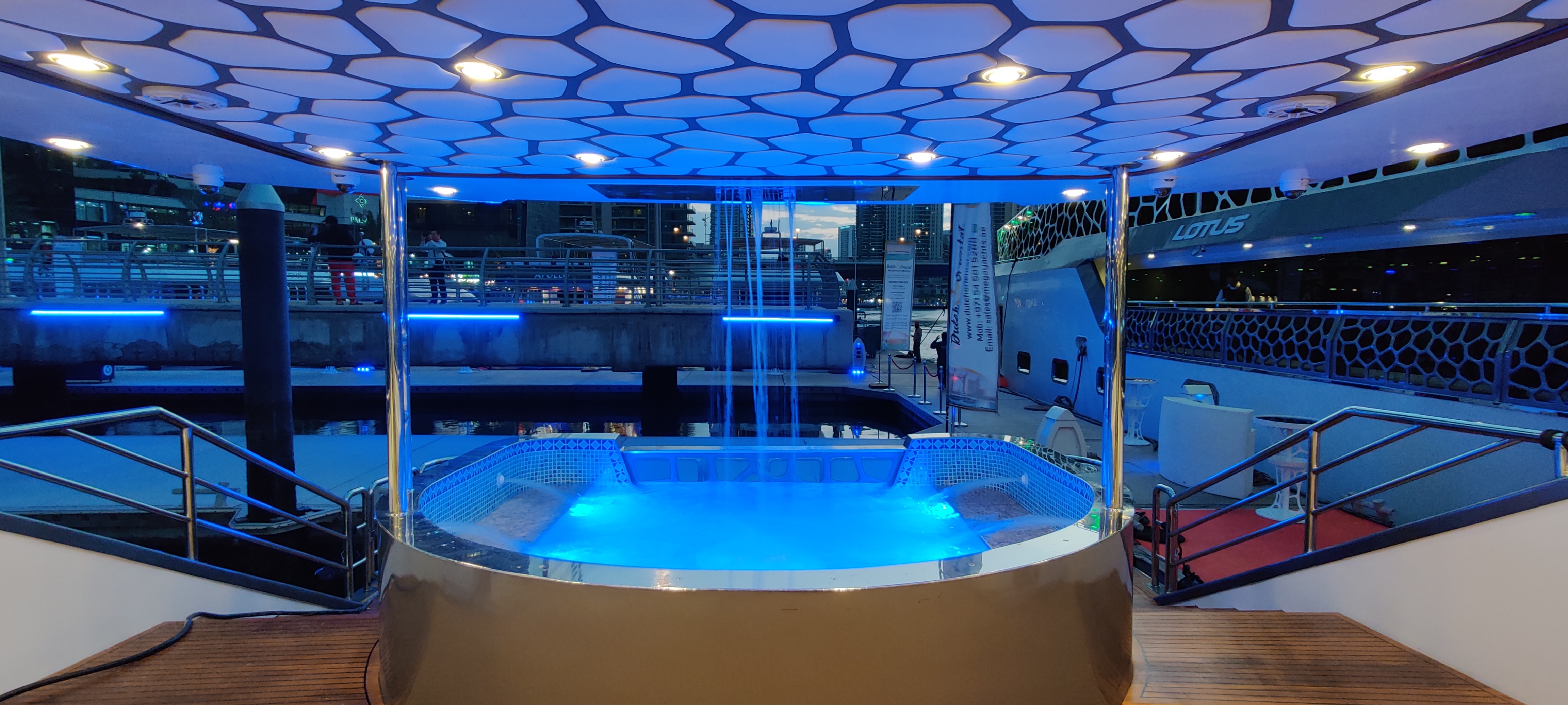 Luxury 90ft Yacht Rental Dubai Marina