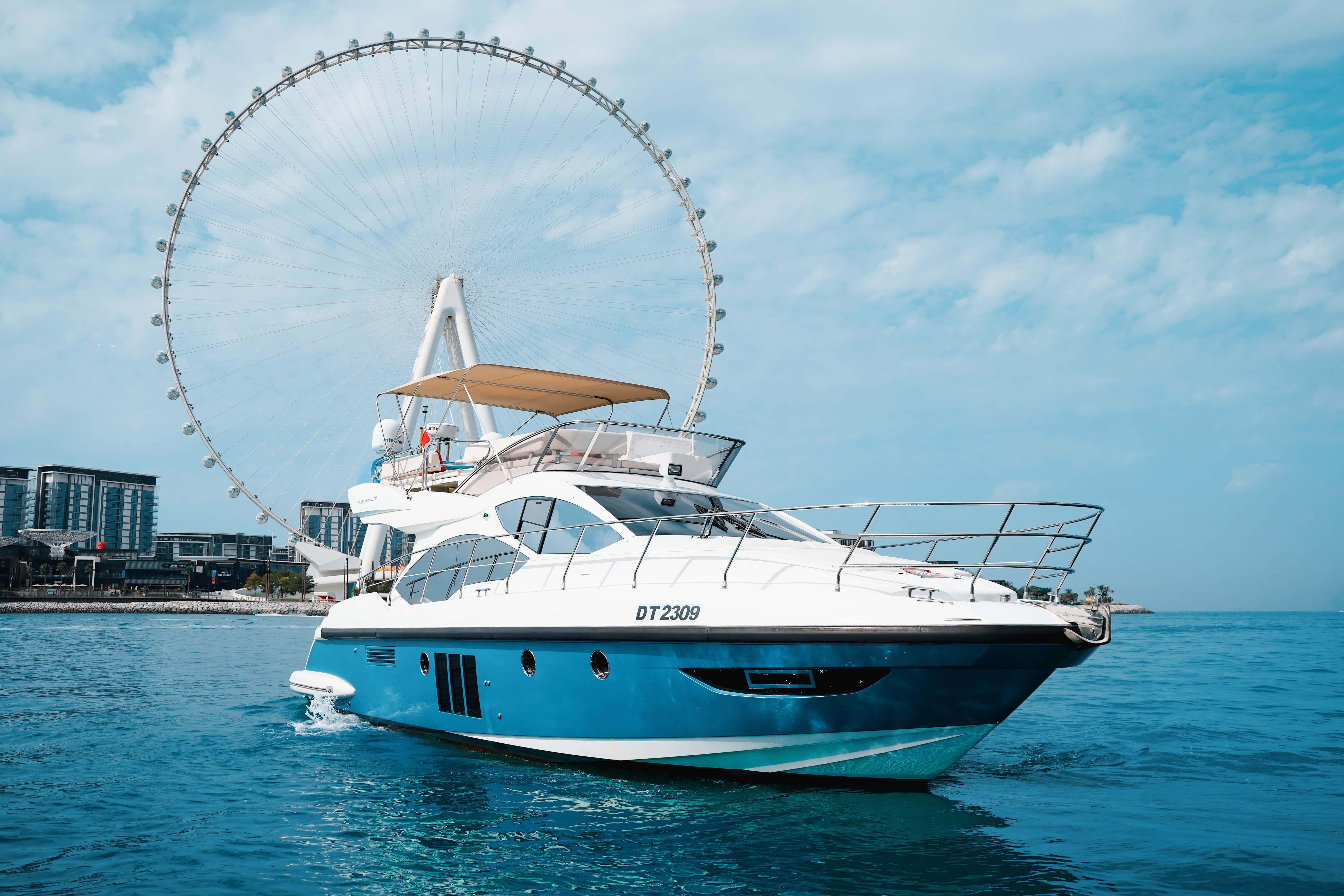 Luxury 50ft Yacht Rental Dubai Marina