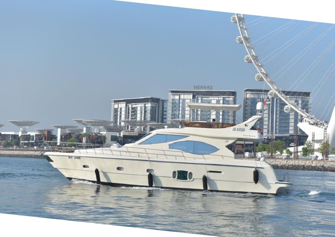 Luxury 60ft Yacht Rental Dubai Marina
